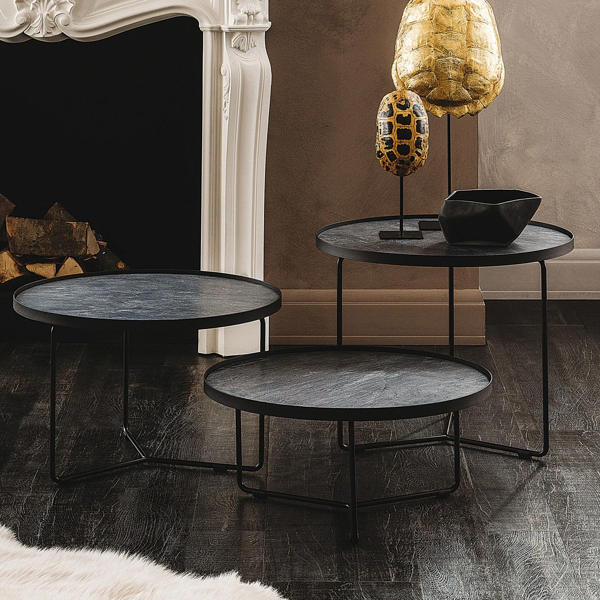 Cattelan Italia Billy - Coffee Table In Kermaik Marmi