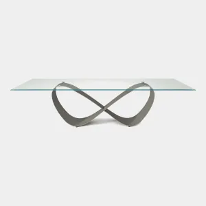 Cattelan Italia Butterfly - Dining Table In Clear Glass