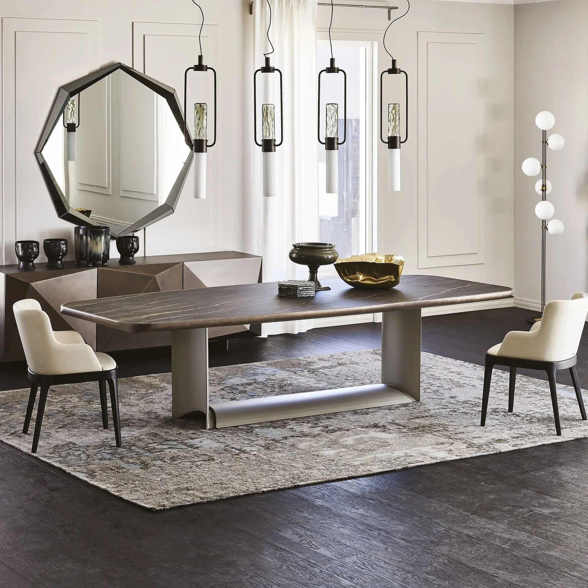 Cattelan Italia Dragon - Dining Table In Keramik Premium