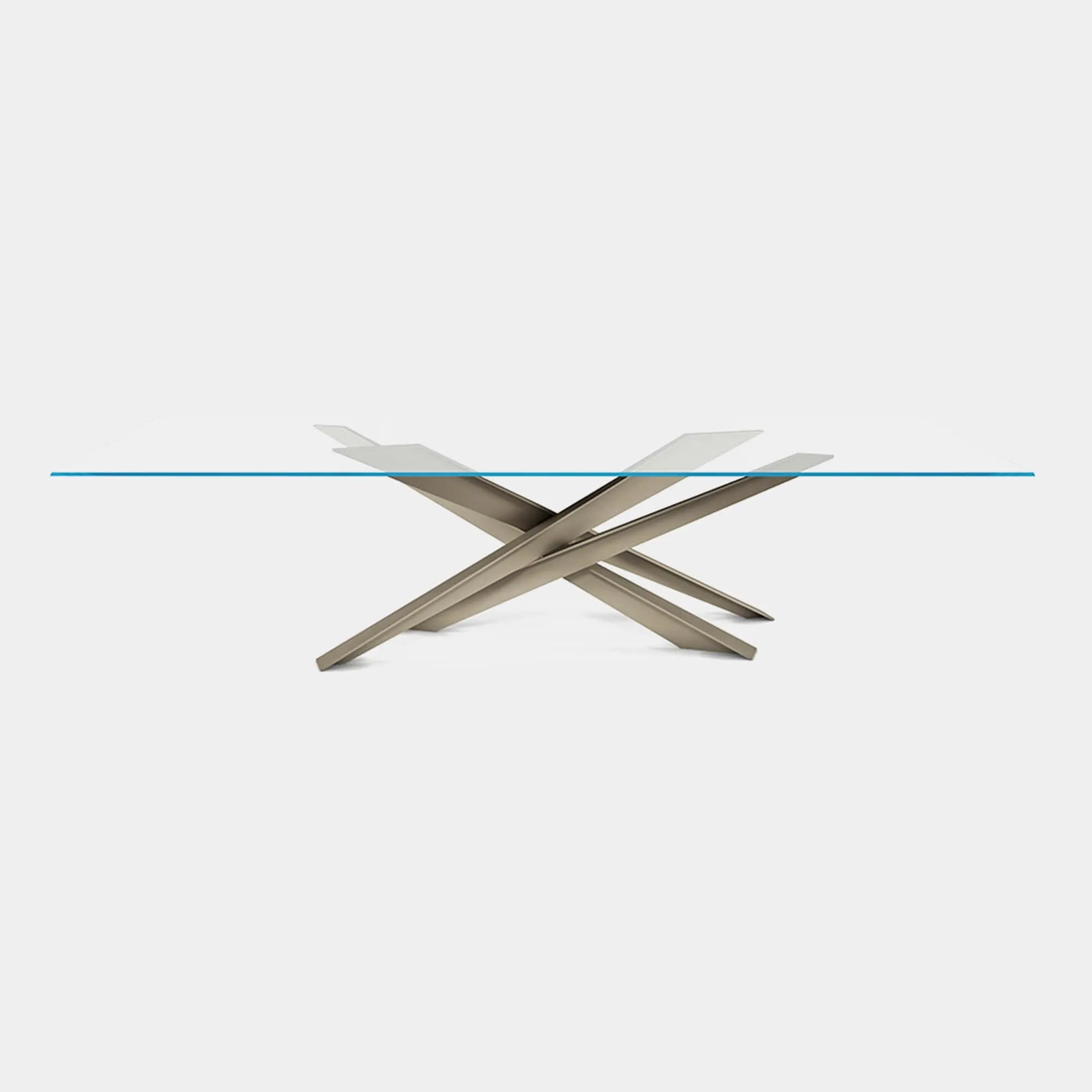 Cattelan Italia Lancer - Dining Table In Clear Glass