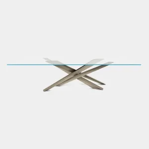 Cattelan Italia Lancer - Dining Table In Clear Glass