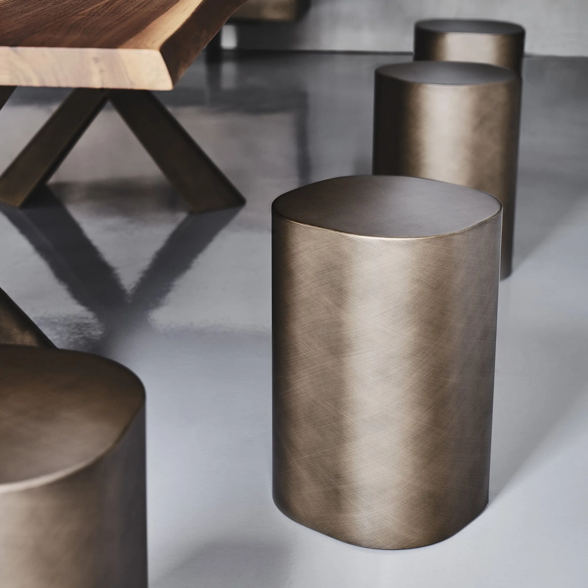 Cattelan Italia Pancho - Coffee Table In Lacquered Steel
