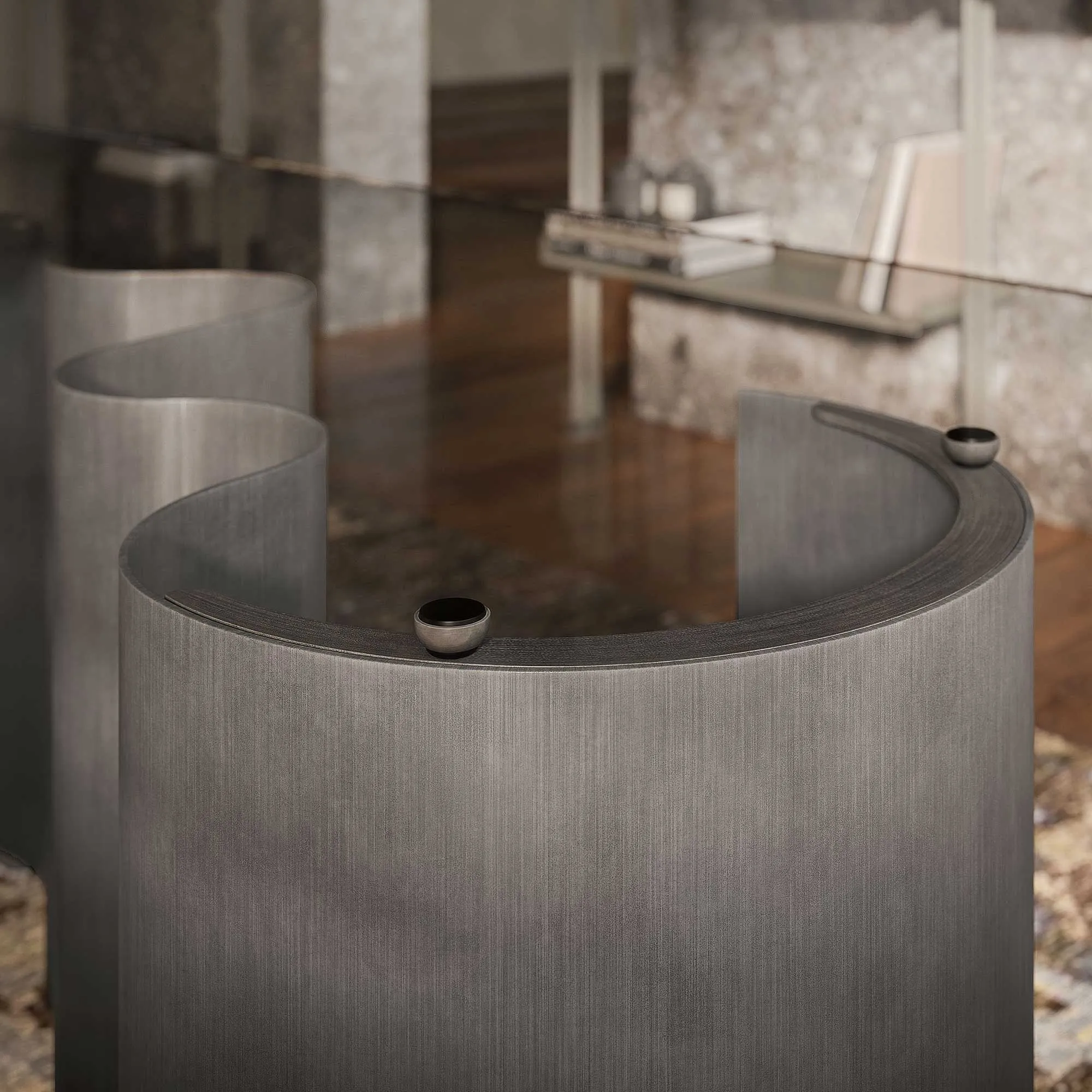 Cattelan Italia Papel - Dining Table With Glass Top