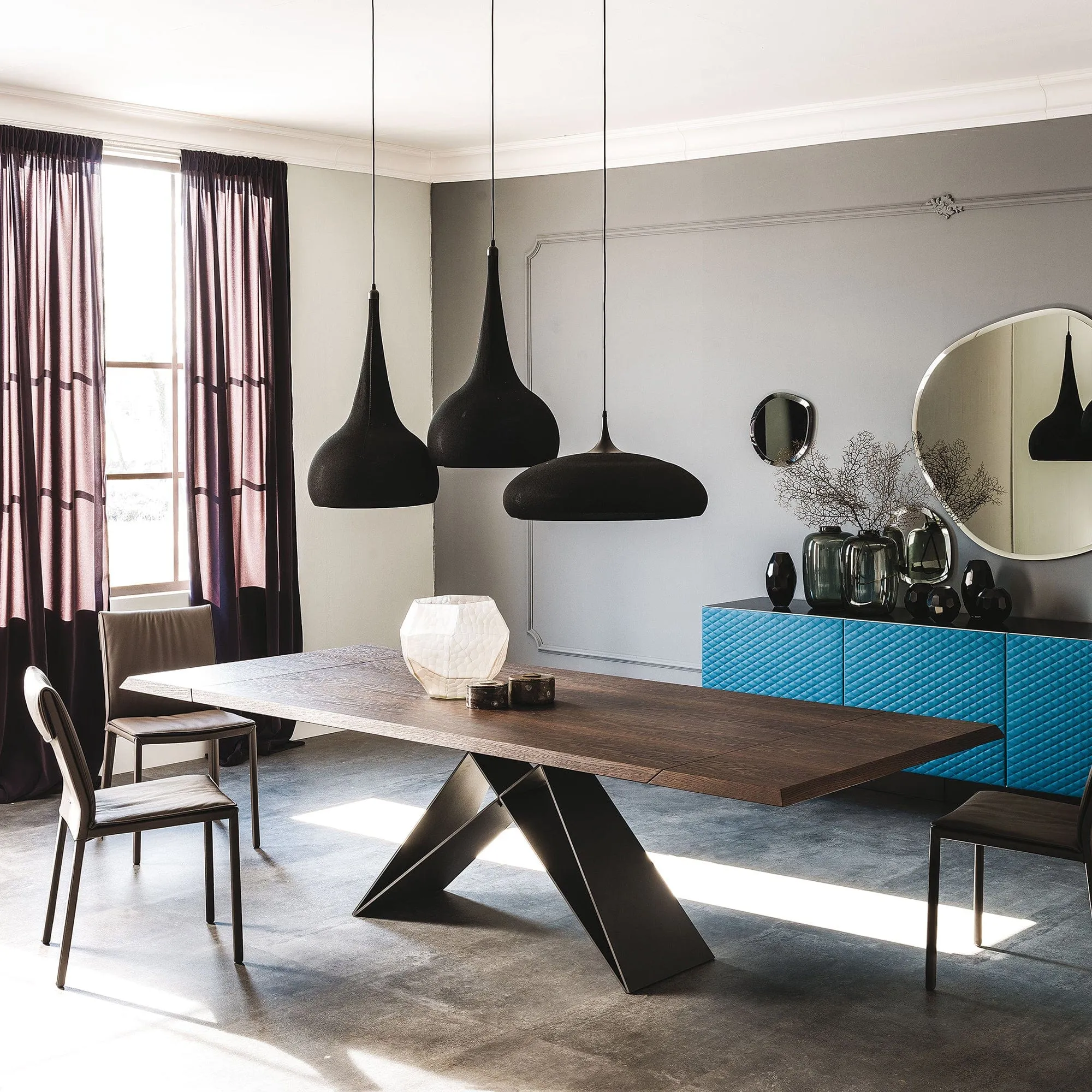 Cattelan Italia Premier Drive - Extending Dining Table In Wood