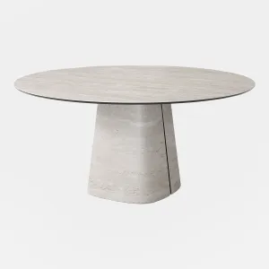 Cattelan Italia Rado - Round Dining Table In Keramik