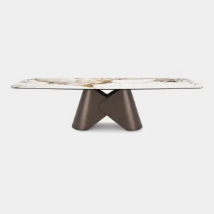 Cattelan Italia Scott - Shaped Dining Table In Keramik