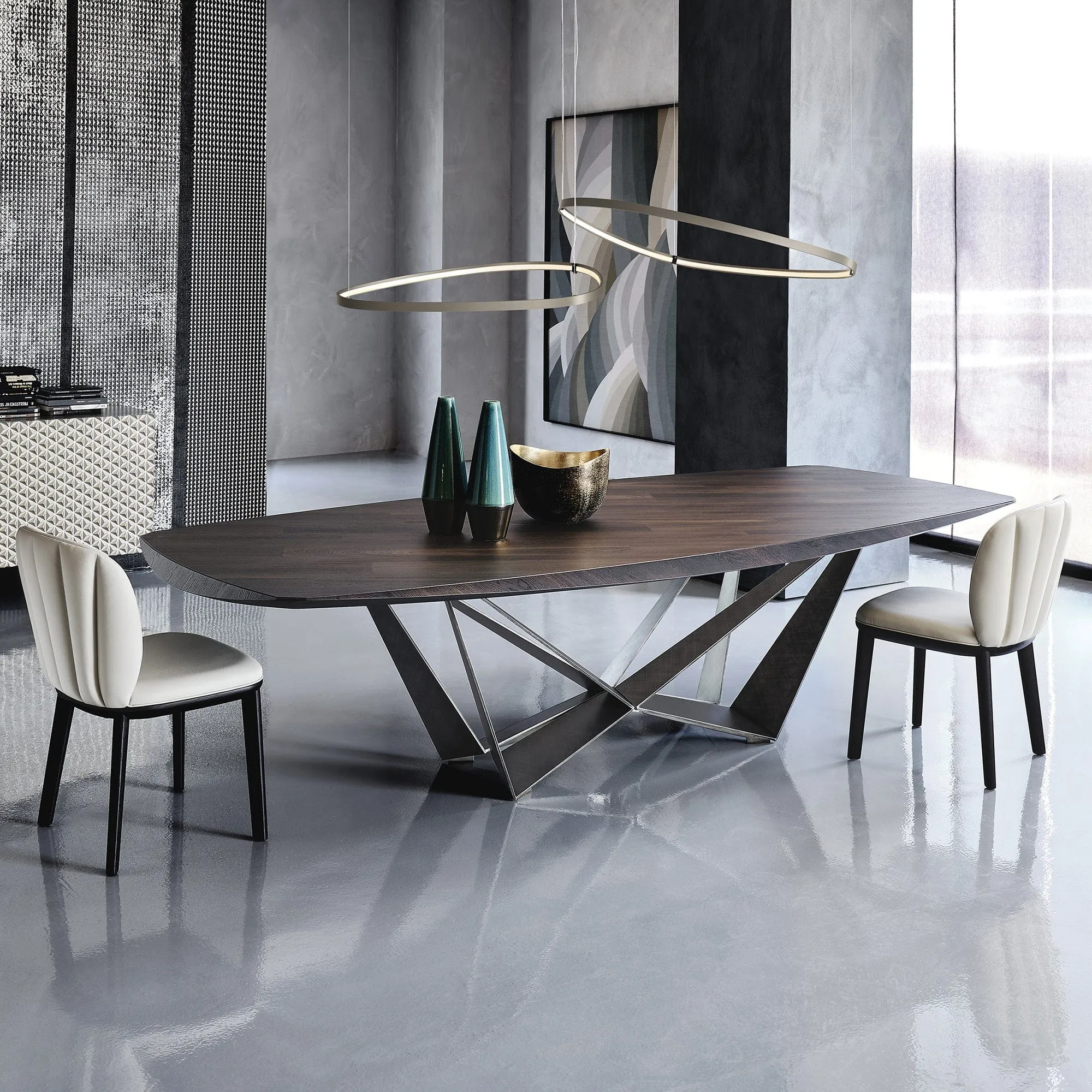 Cattelan Italia Skorpio - Dining Table In Master Wood
