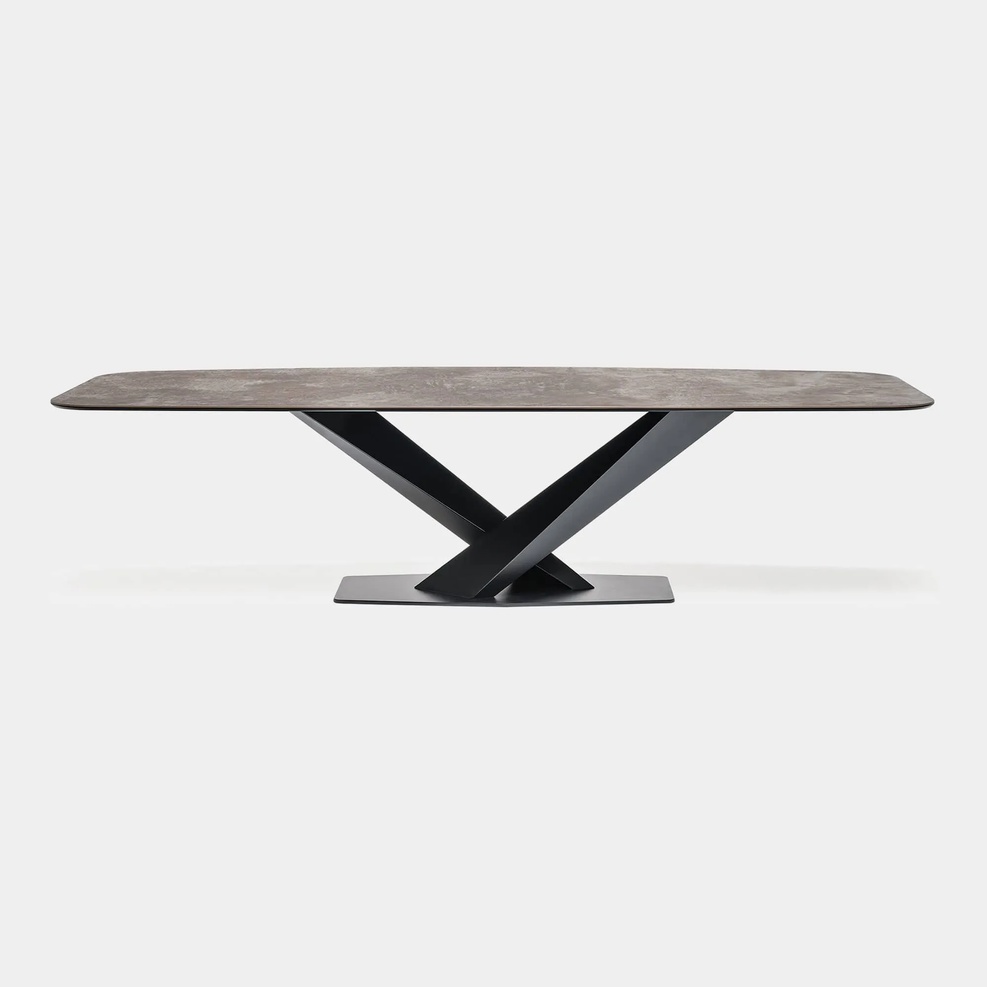 Cattelan Italia Stratos - Dining Table In Keramik Ardesia