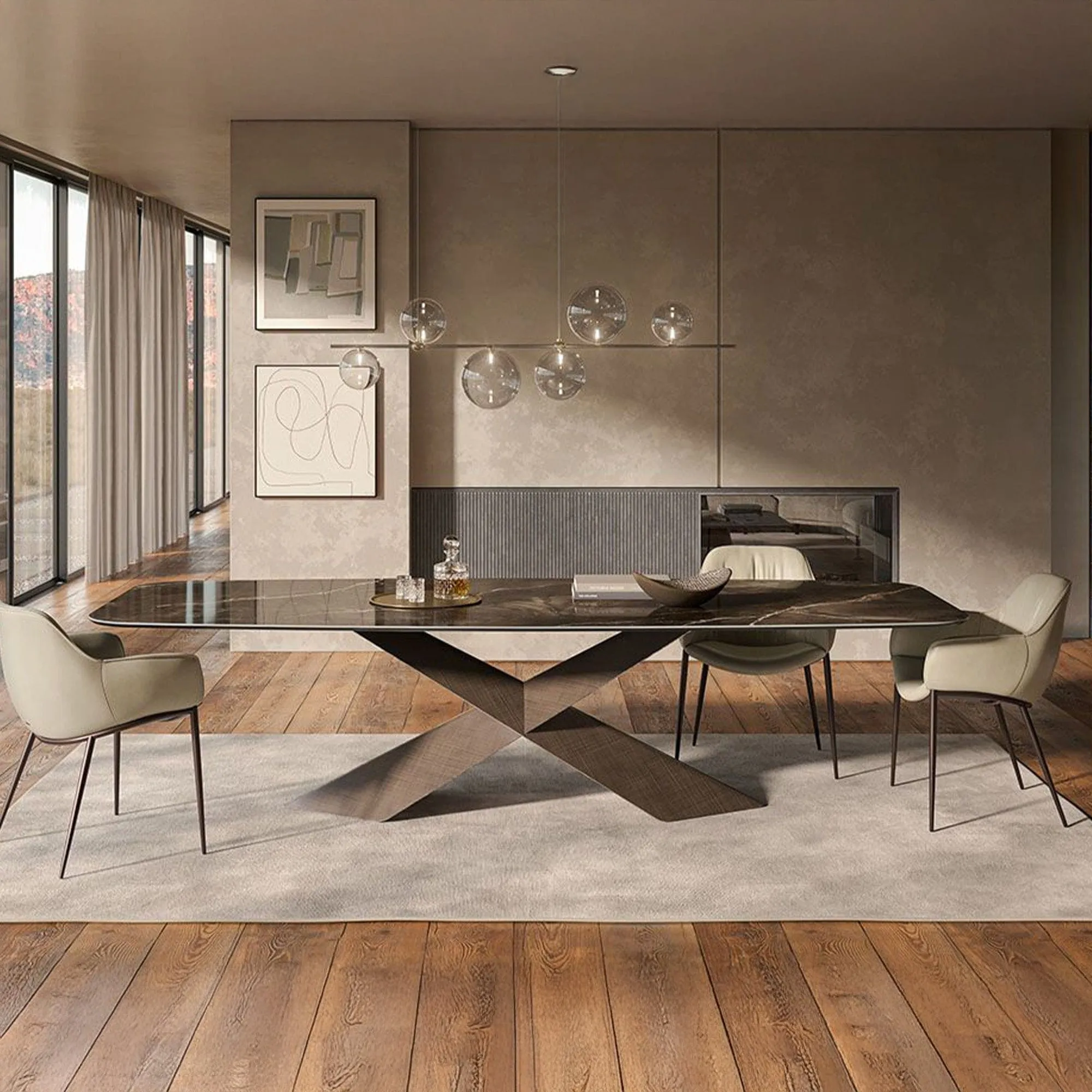 Cattelan Italia Tyron - Dining Table In Keramik
