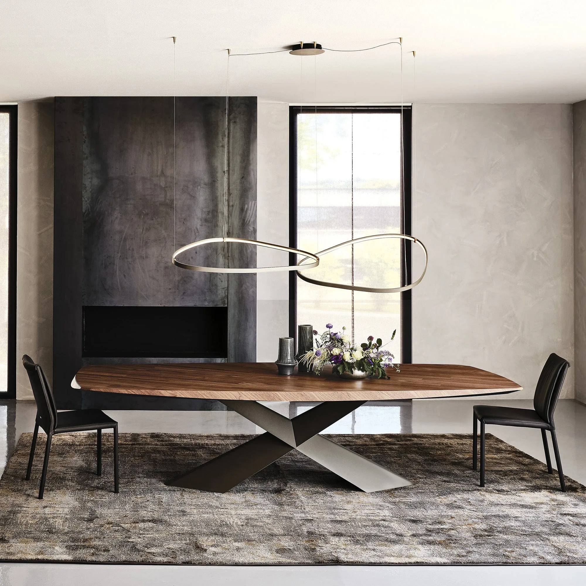 Cattelan Italia Tyron - Dining Table In Wood