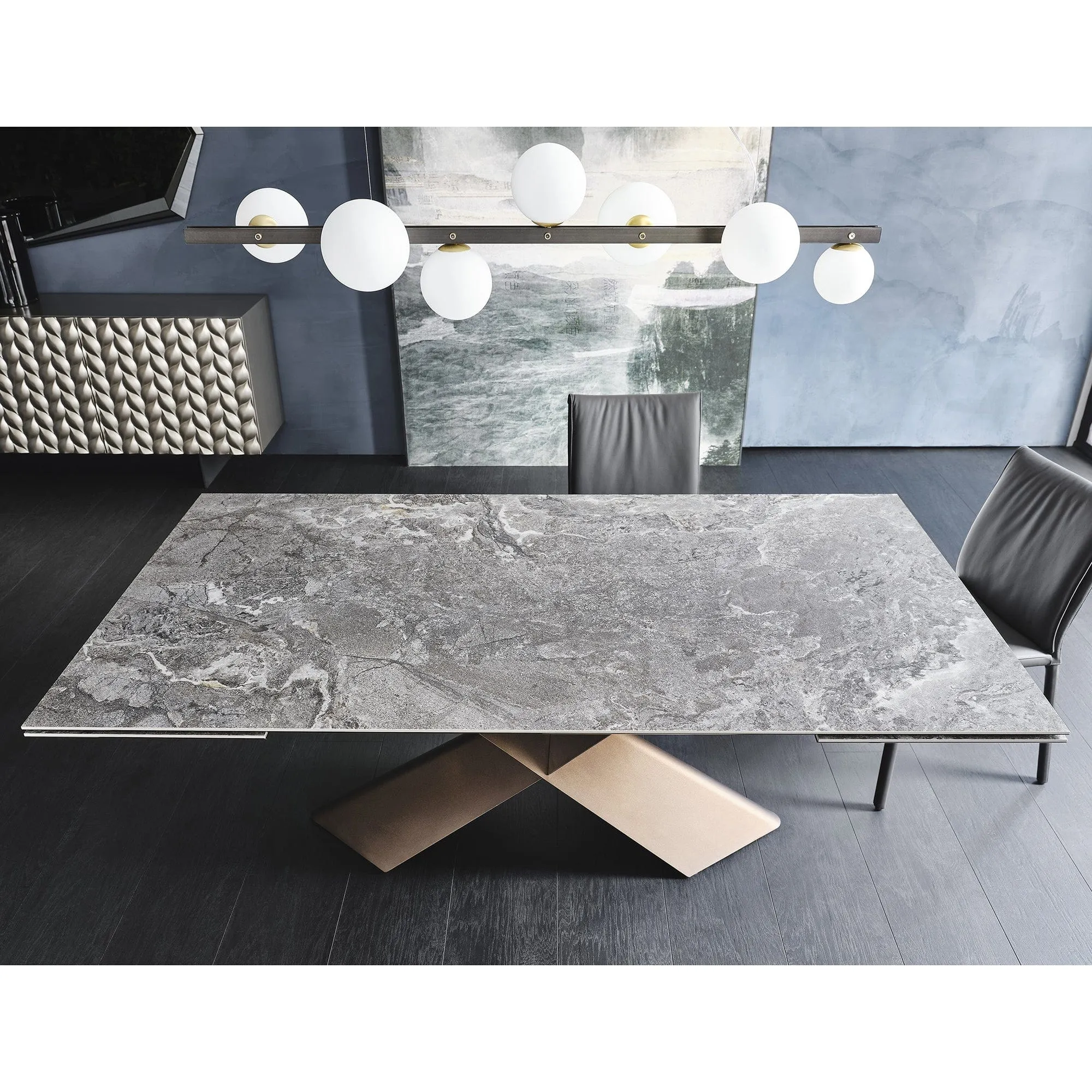Cattelan Italia Tyron - Extending Dining Table In Keramik Drive