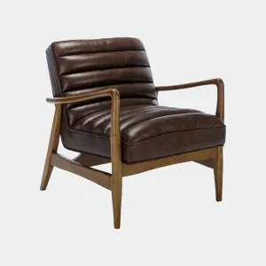 Charlotte - Accent Chair In Leather