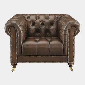 Churchill - Club Chair In Leather