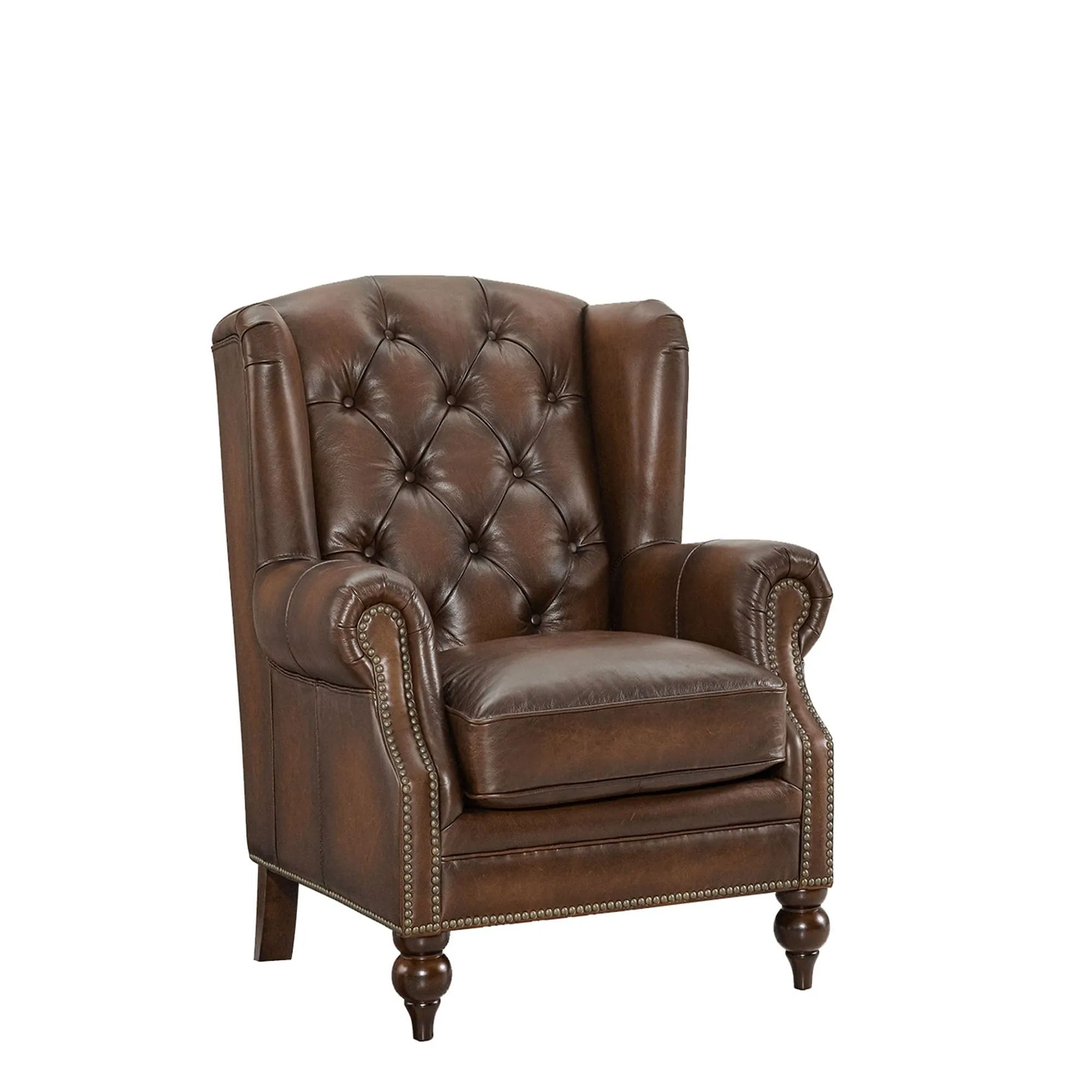 Churchill - Wing Chair In Leather