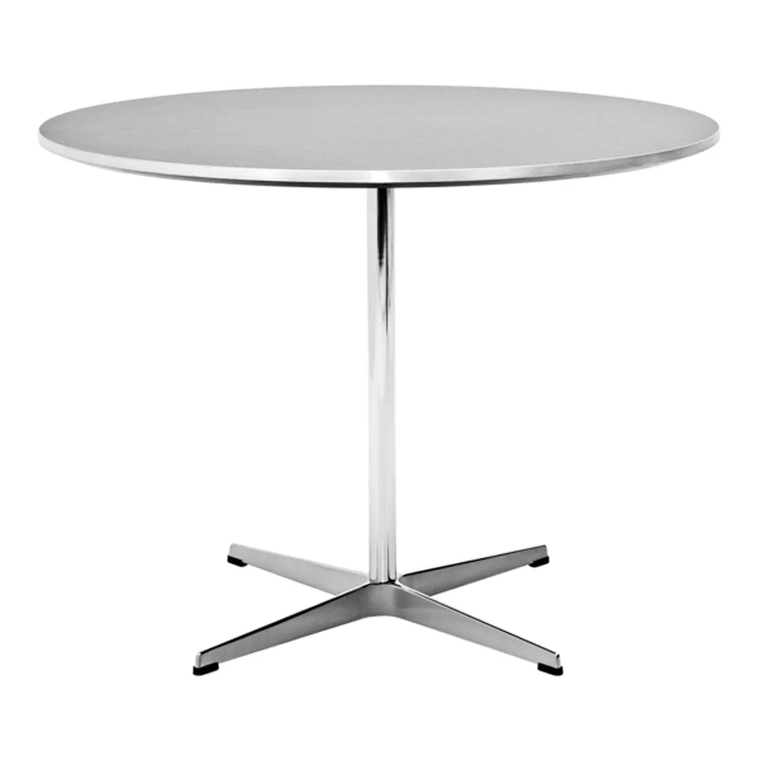 Circular Dining Table w/ 4-Star Base