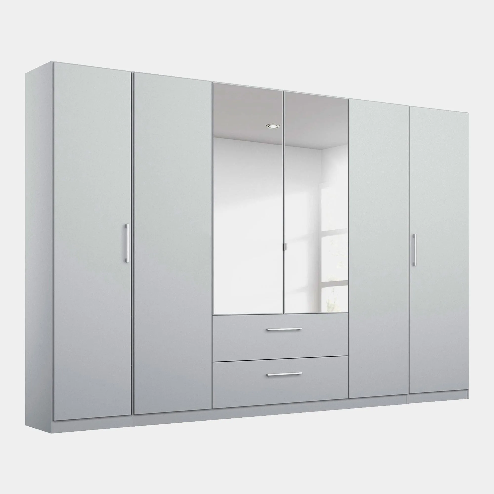 Cologne - Mirrored Combi Wardrobe
