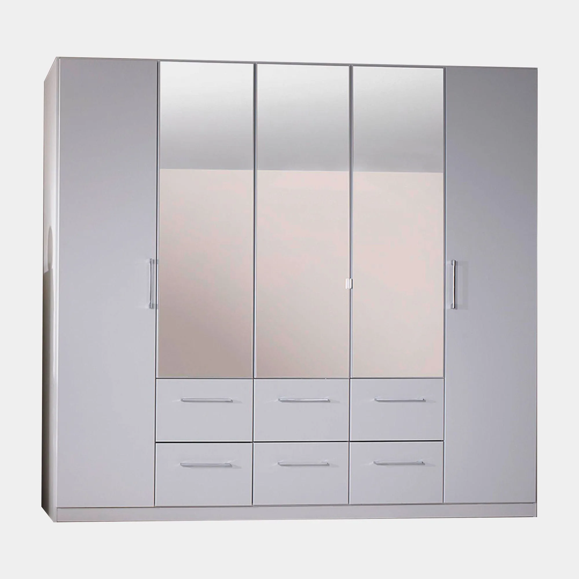Cologne - Mirrored Combi Wardrobe