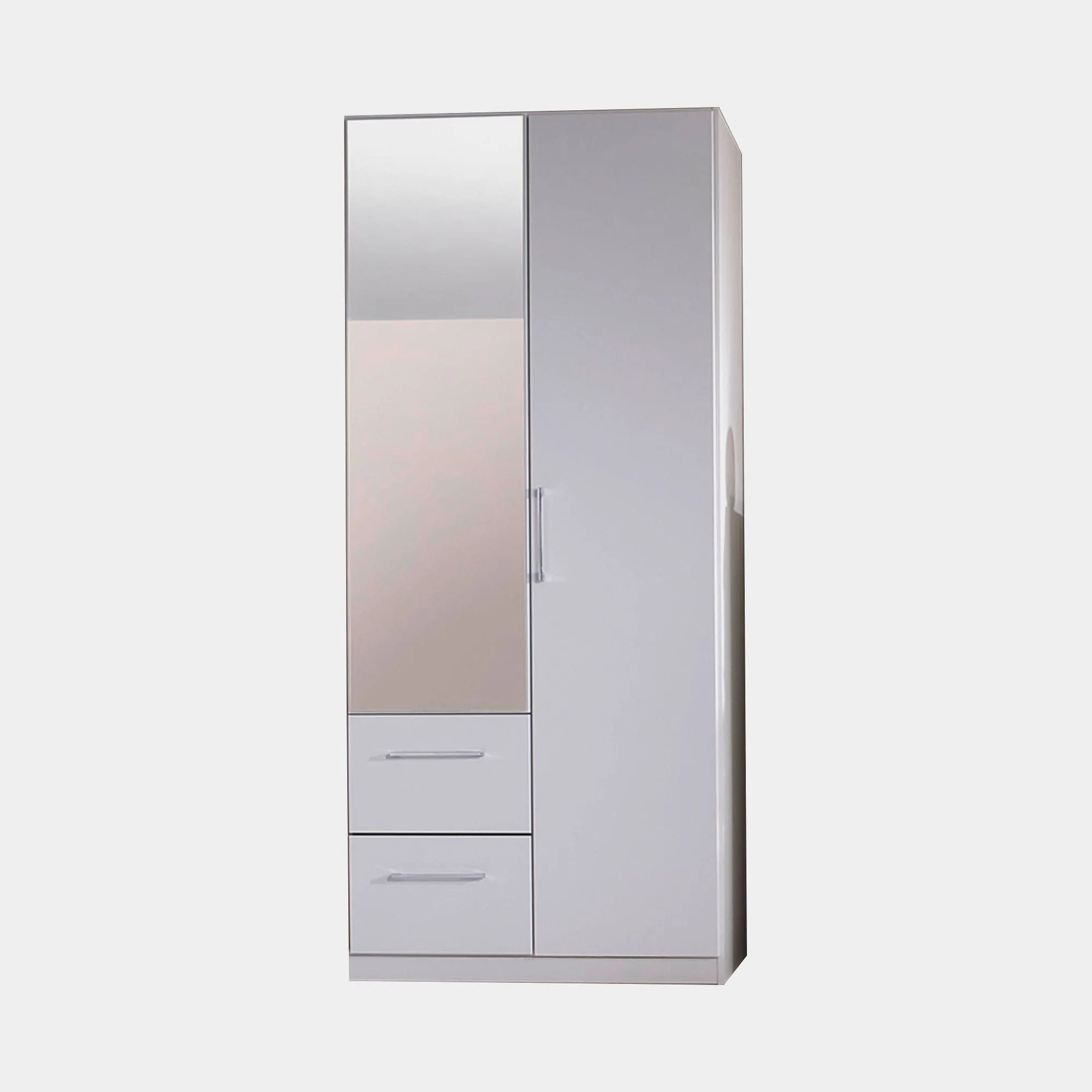 Cologne - Mirrored Combi Wardrobe