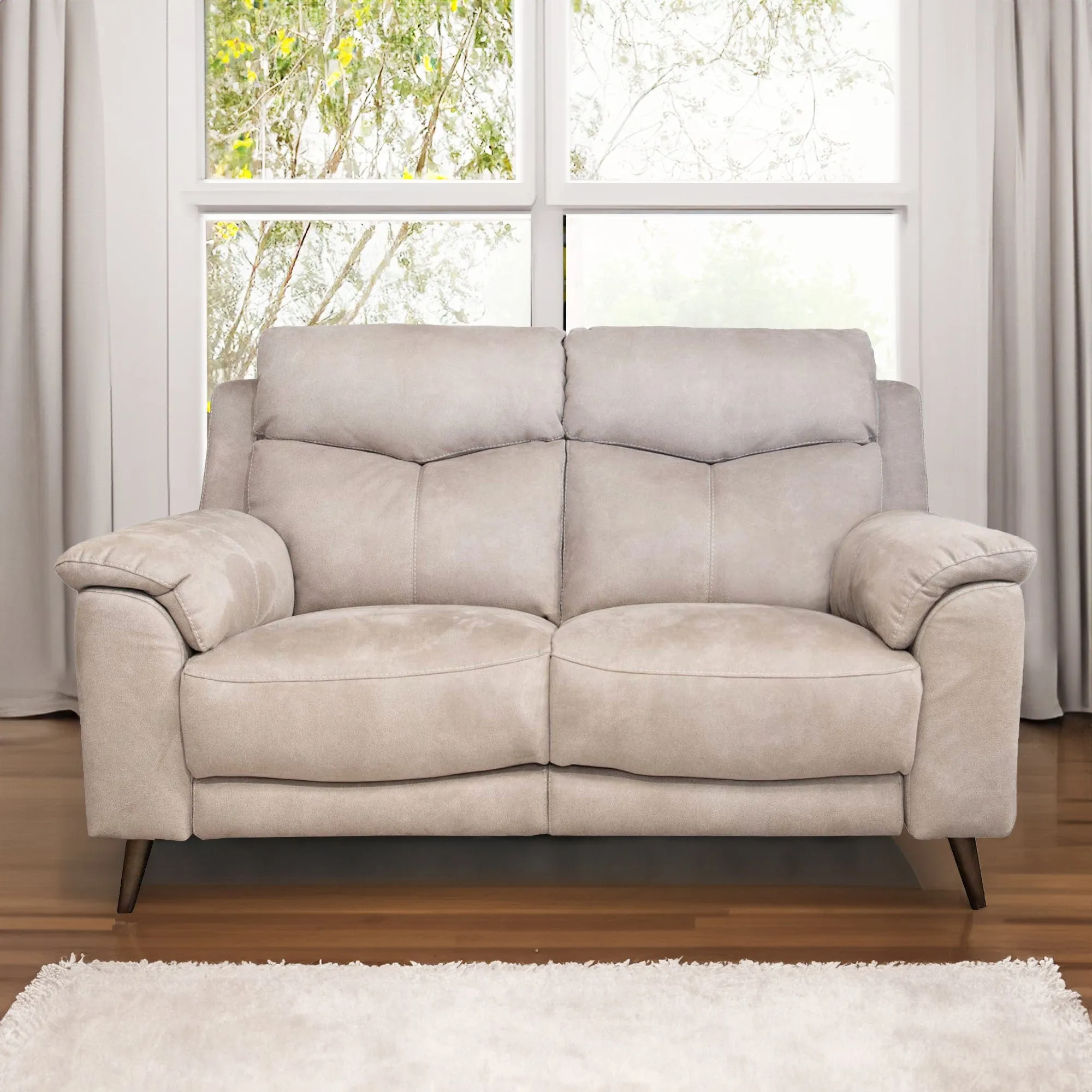 Columbia - 2 Seat Power Recliner Sofa In Fabric