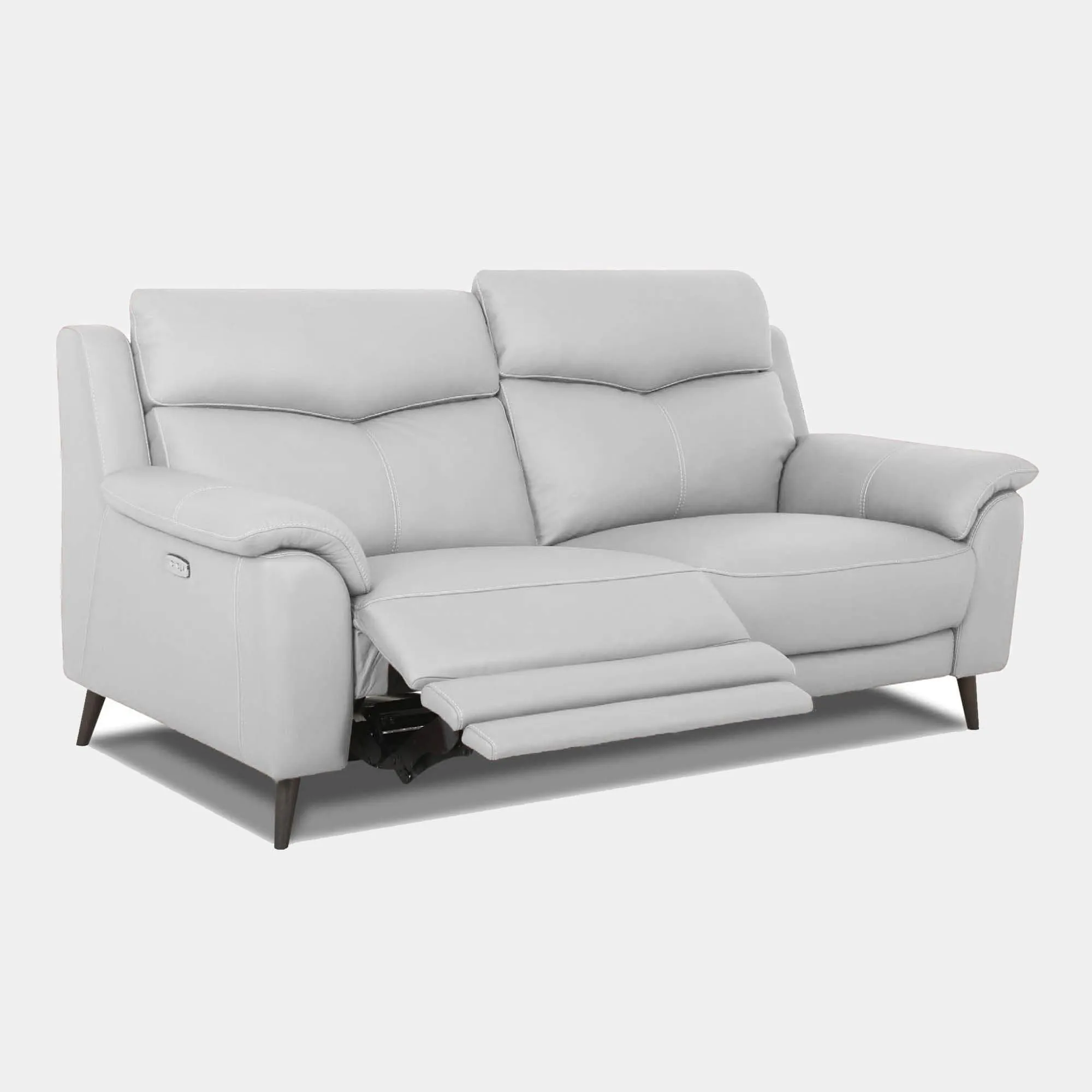 Columbia - 2.5 Seat Power Recliner Sofa With USB In Leather