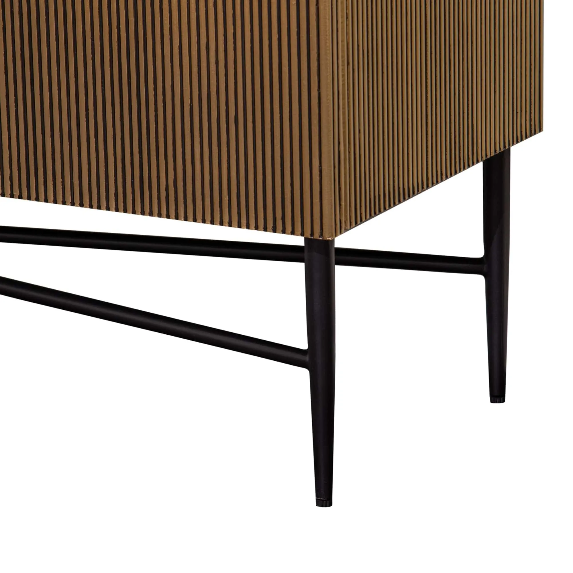 Conrad - 4 Door Sideboard With Black Marble Top