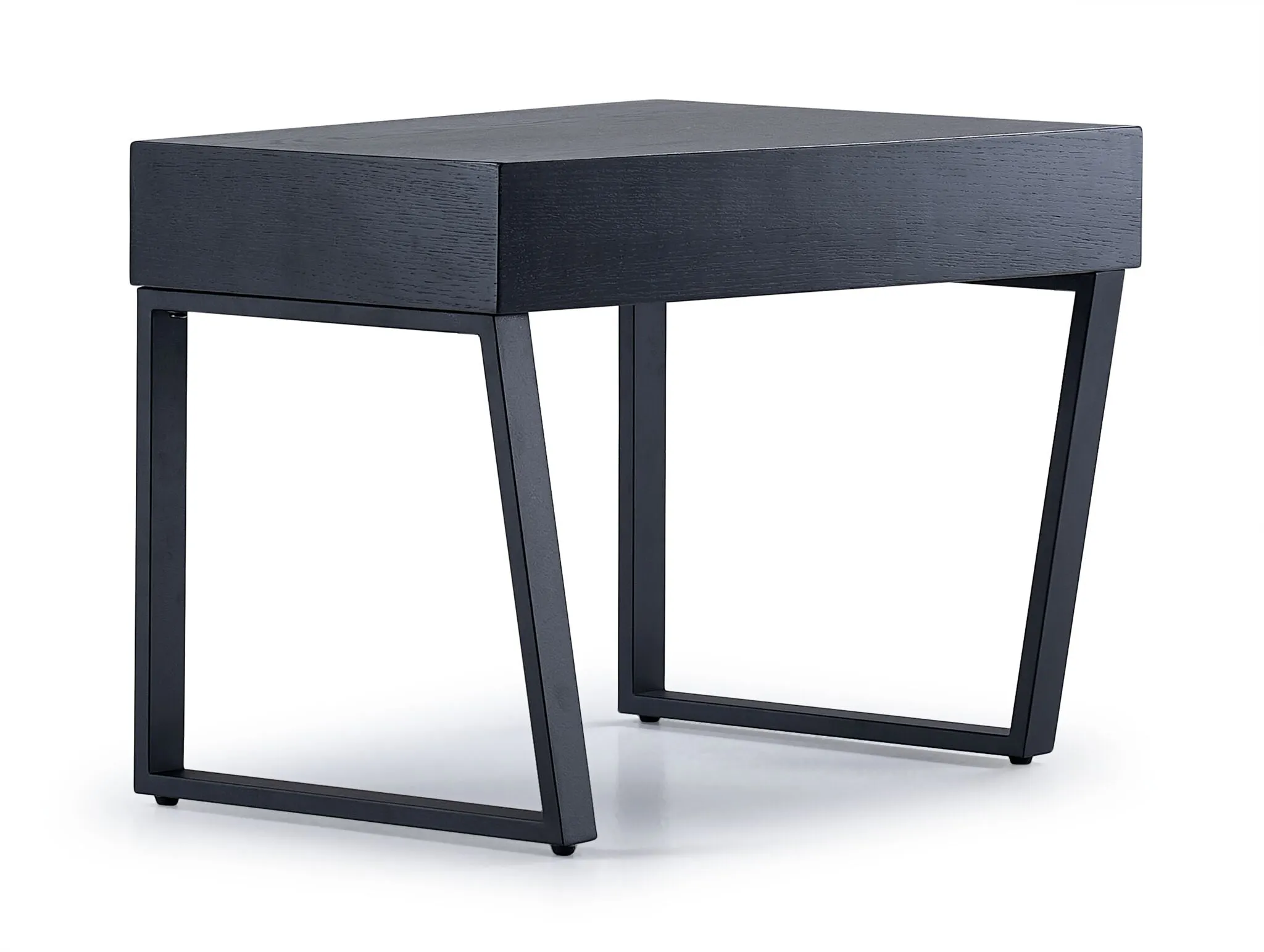 Cora 56" Coffee & End Table Package - White, Black, Grey