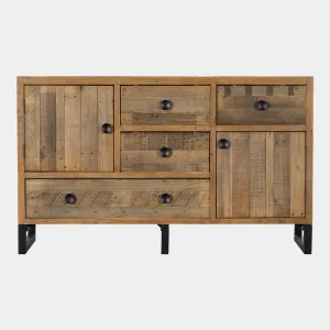 Delta - 2 Door Wide Sideboard In Reclaimed Timber