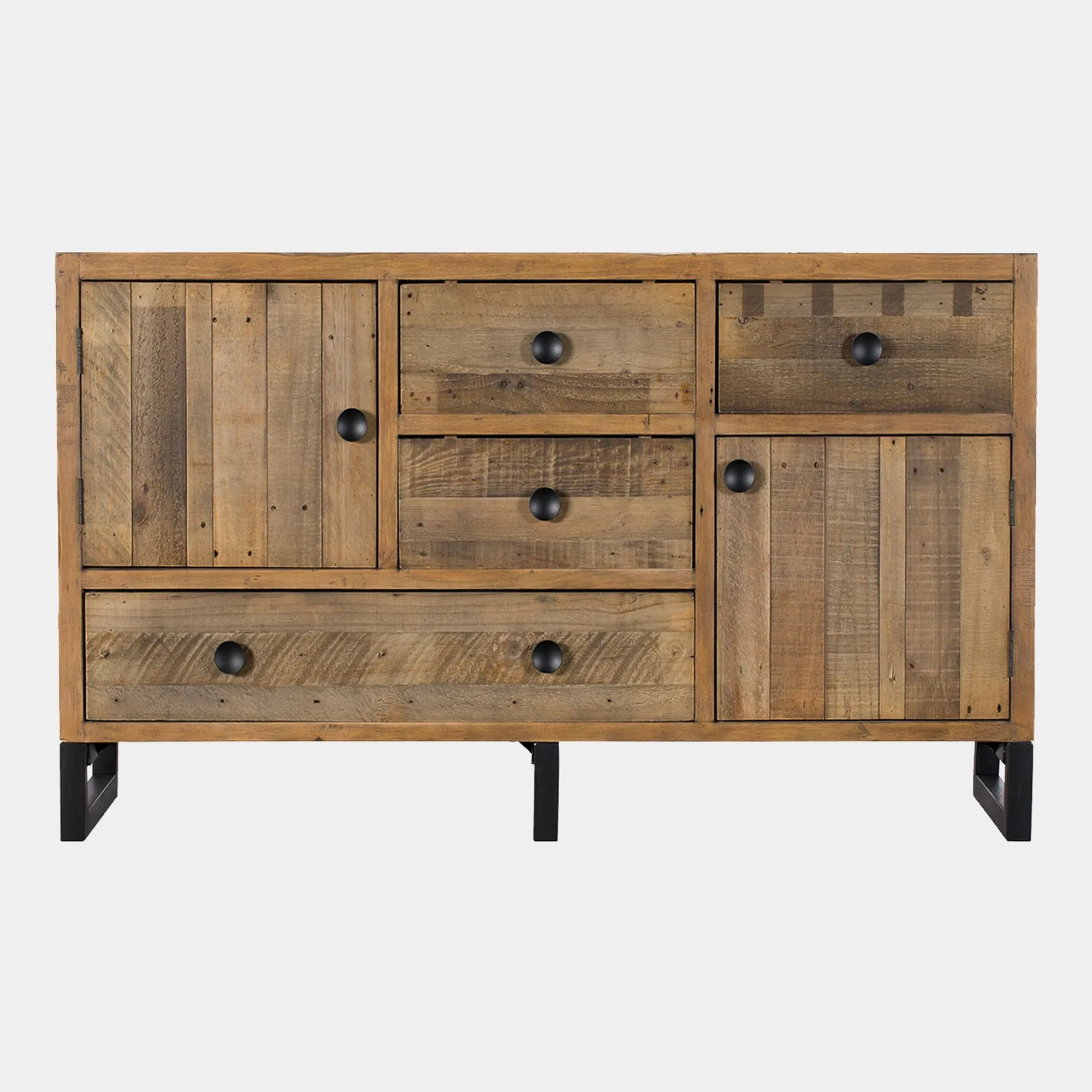 Delta - 2 Door Wide Sideboard In Reclaimed Timber