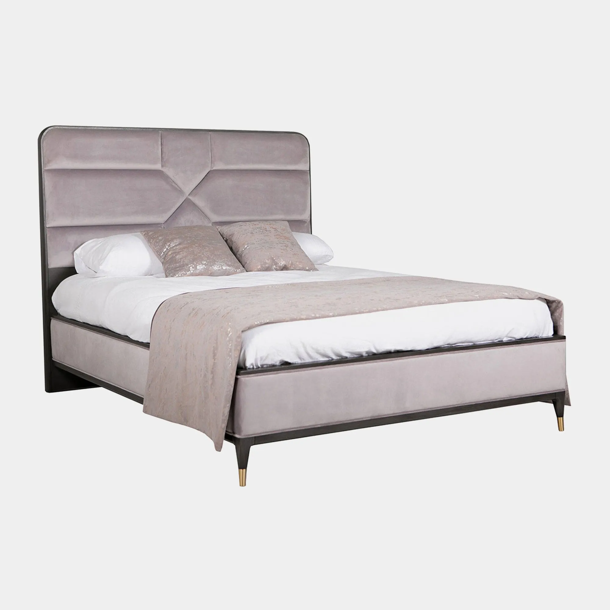 Dynasty - Bed Frame In Ebony Finish