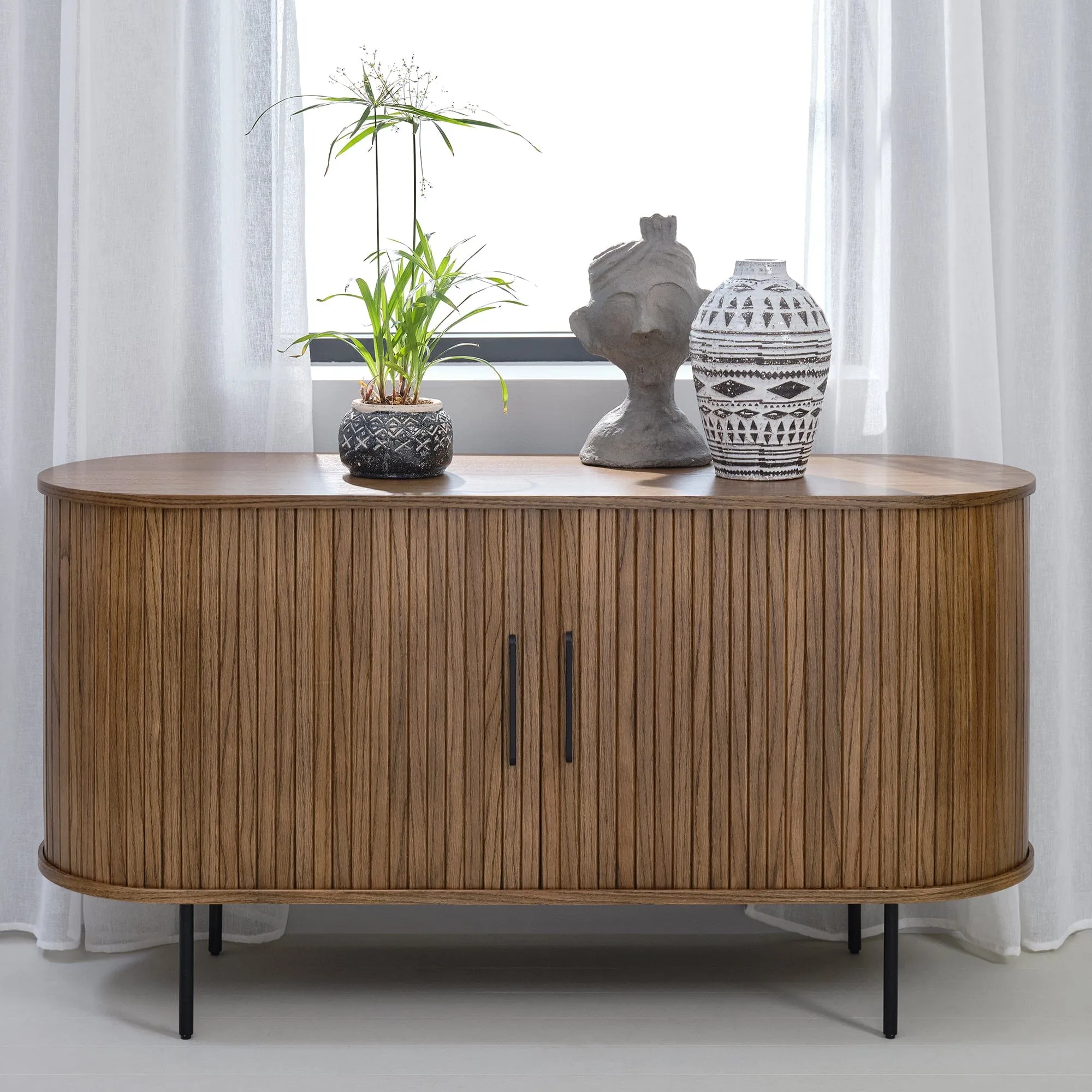 Eden - 140cm Sideboard In Smoked Oak Finish