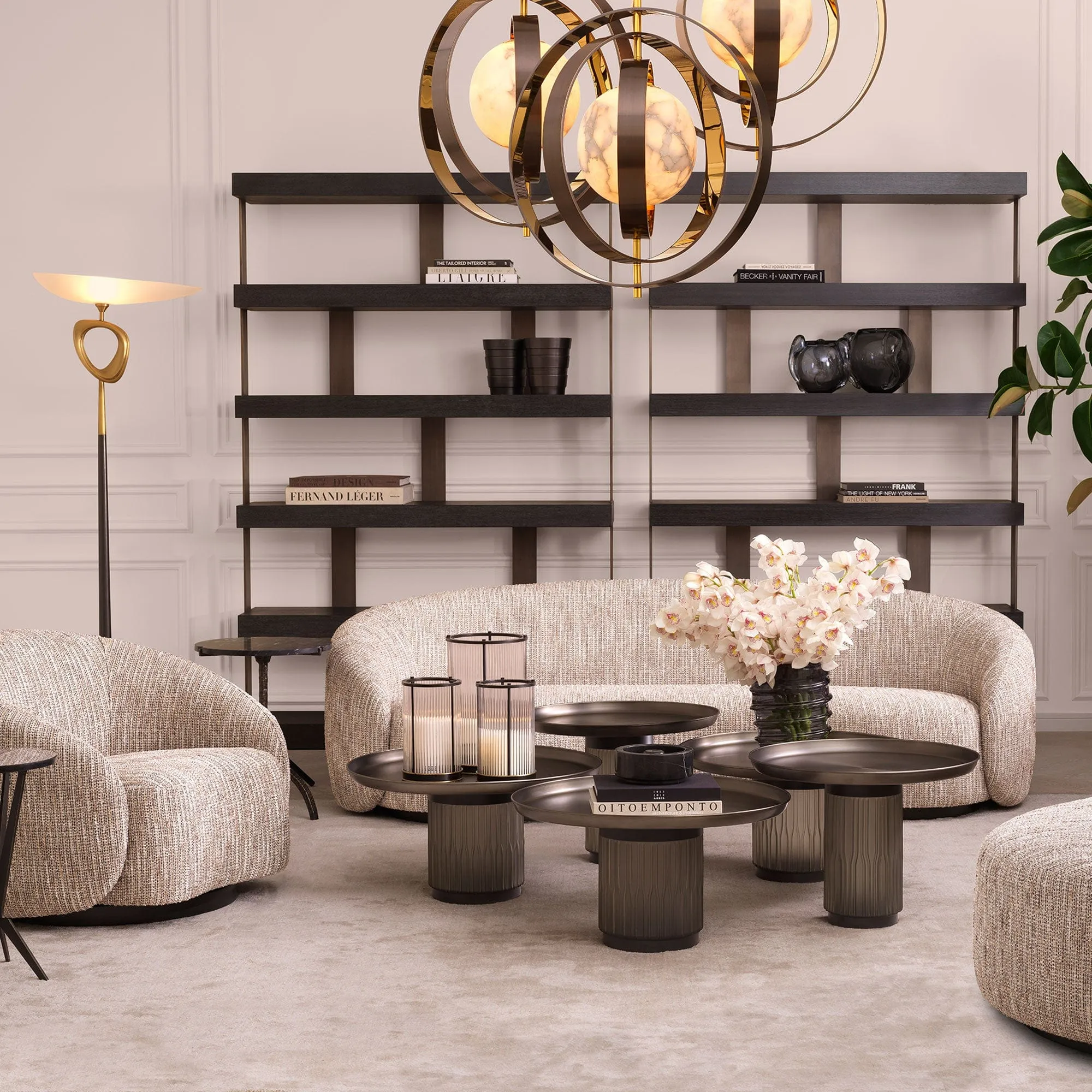 Eichholtz Amore - Swivel Chair In Fabric