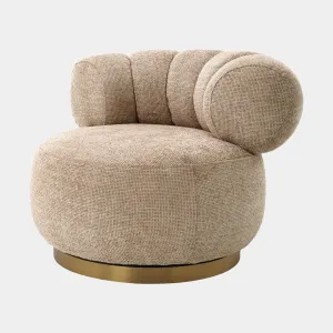 Eichholtz Phedra - Swivel Chair In Fabric