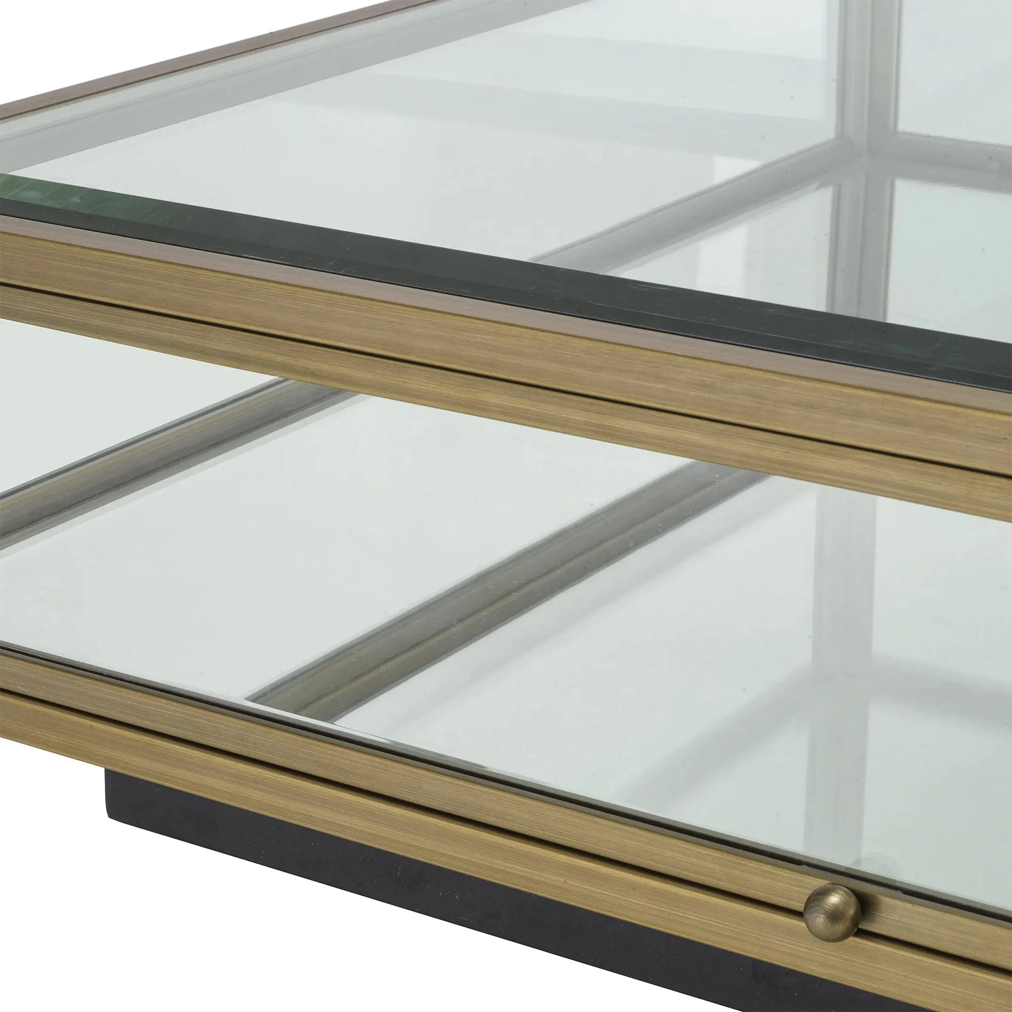 Eichholtz Ryan - Coffee Table In Brushed Brass