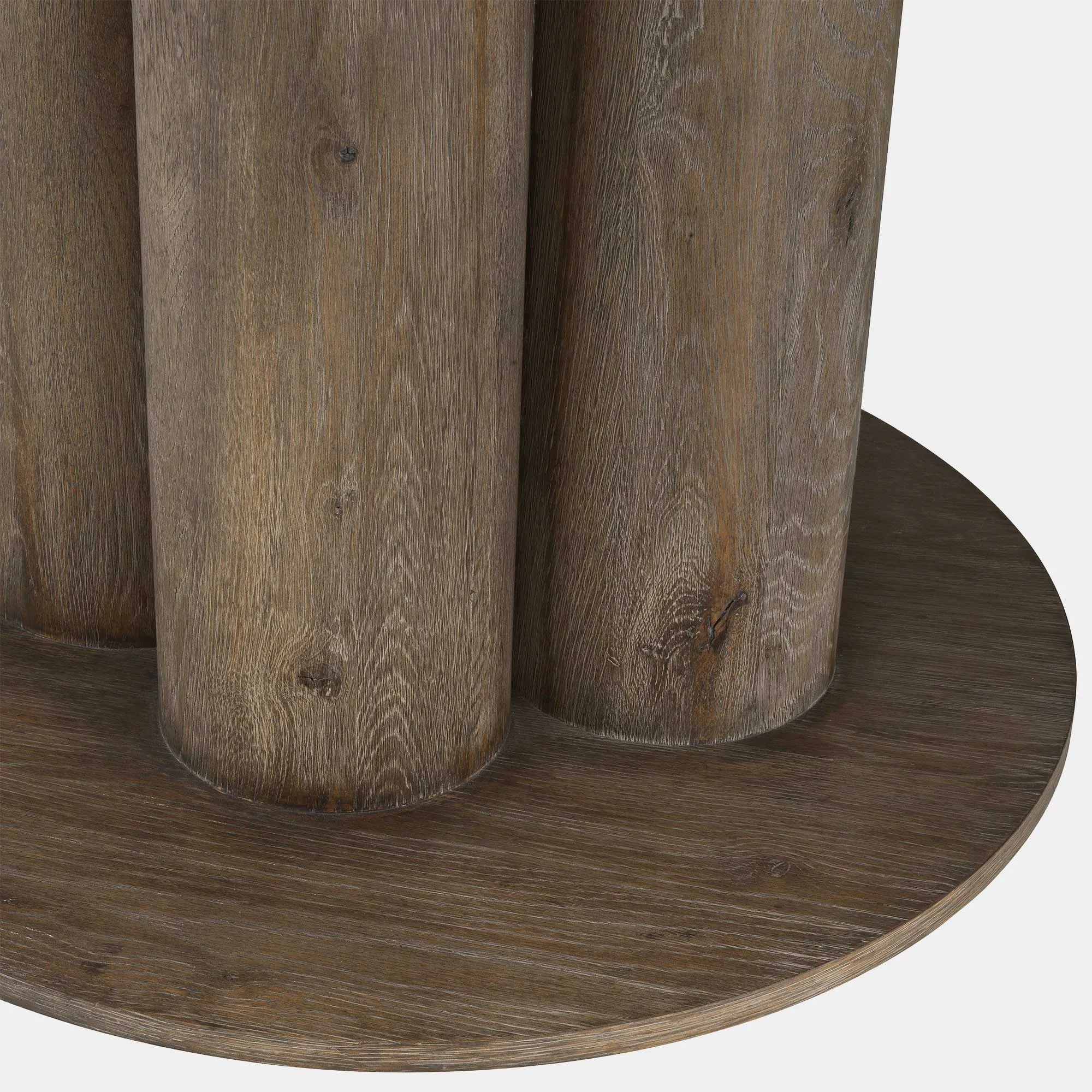 Eichholtz Westwood - 200cm Oval Dining Table - Silverstone Oak Veneer