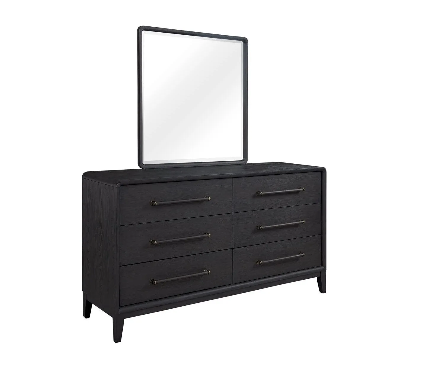 Elure 6-Drawer Dresser - Peppercorn