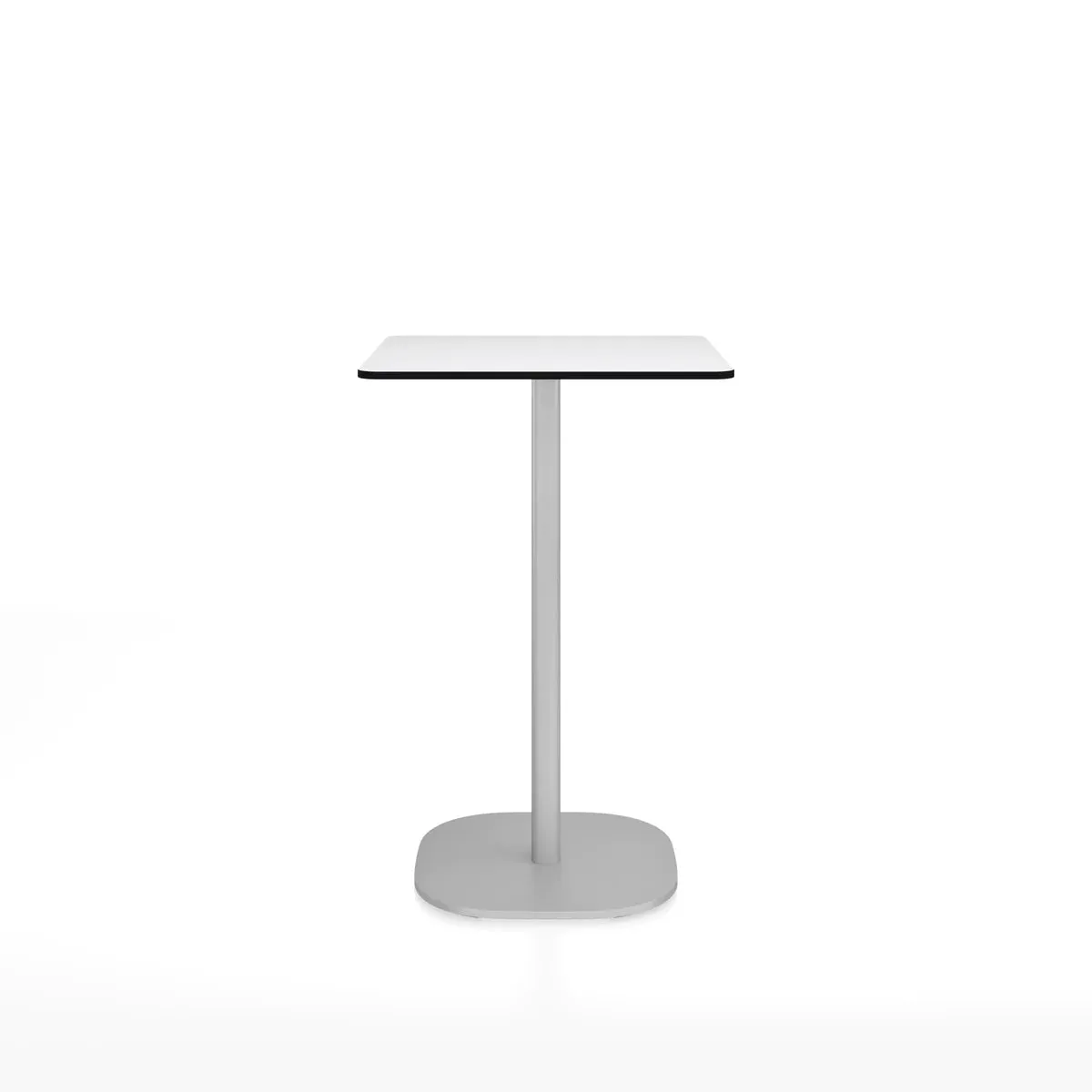 Emeco 2 Inch Flat Base Counter Height Table - Rectangular Top