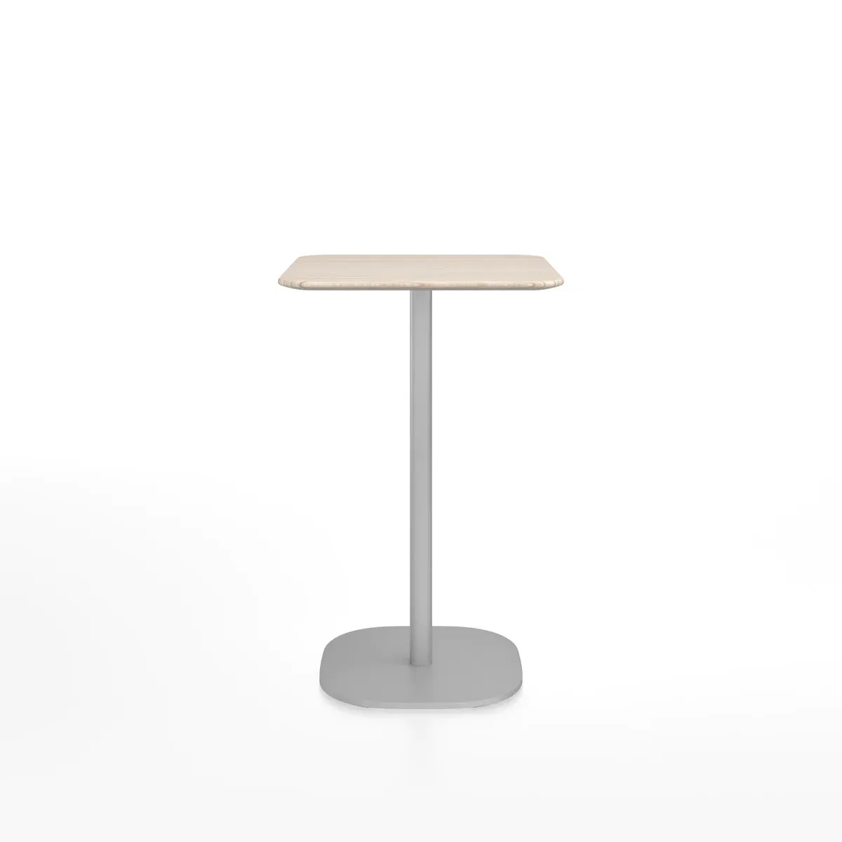 Emeco 2 Inch Flat Base Counter Height Table - Rectangular Top