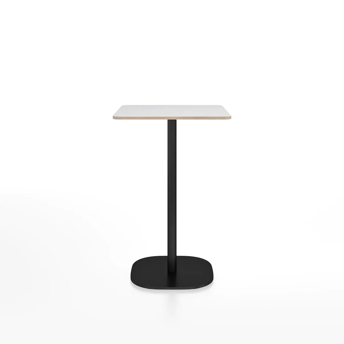 Emeco 2 Inch Flat Base Counter Height Table - Rectangular Top