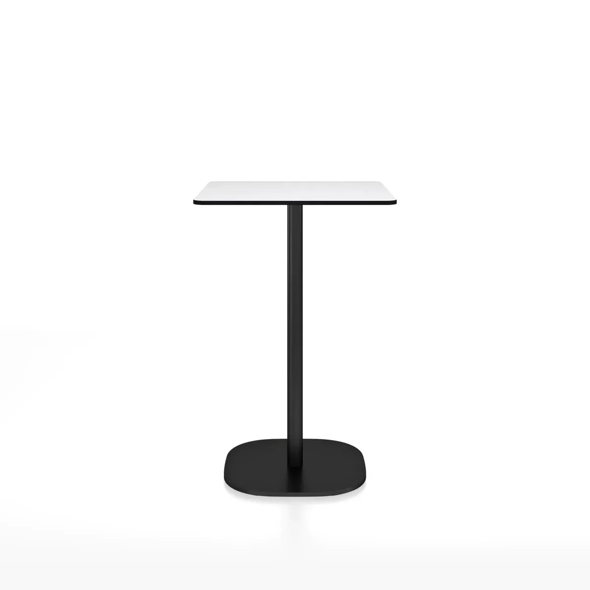 Emeco 2 Inch Flat Base Counter Height Table - Rectangular Top