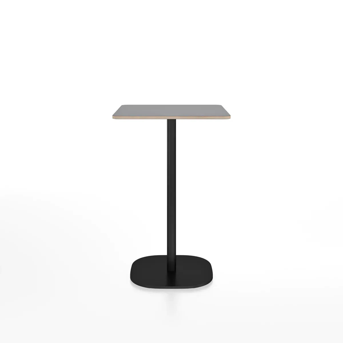 Emeco 2 Inch Flat Base Counter Height Table - Rectangular Top