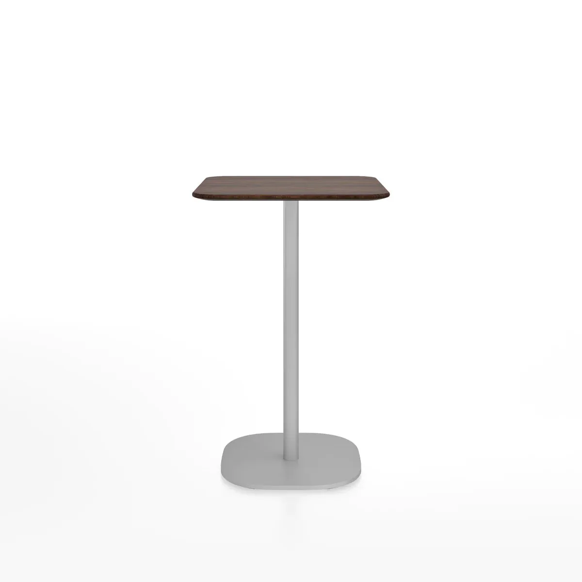 Emeco 2 Inch Flat Base Counter Height Table - Rectangular Top