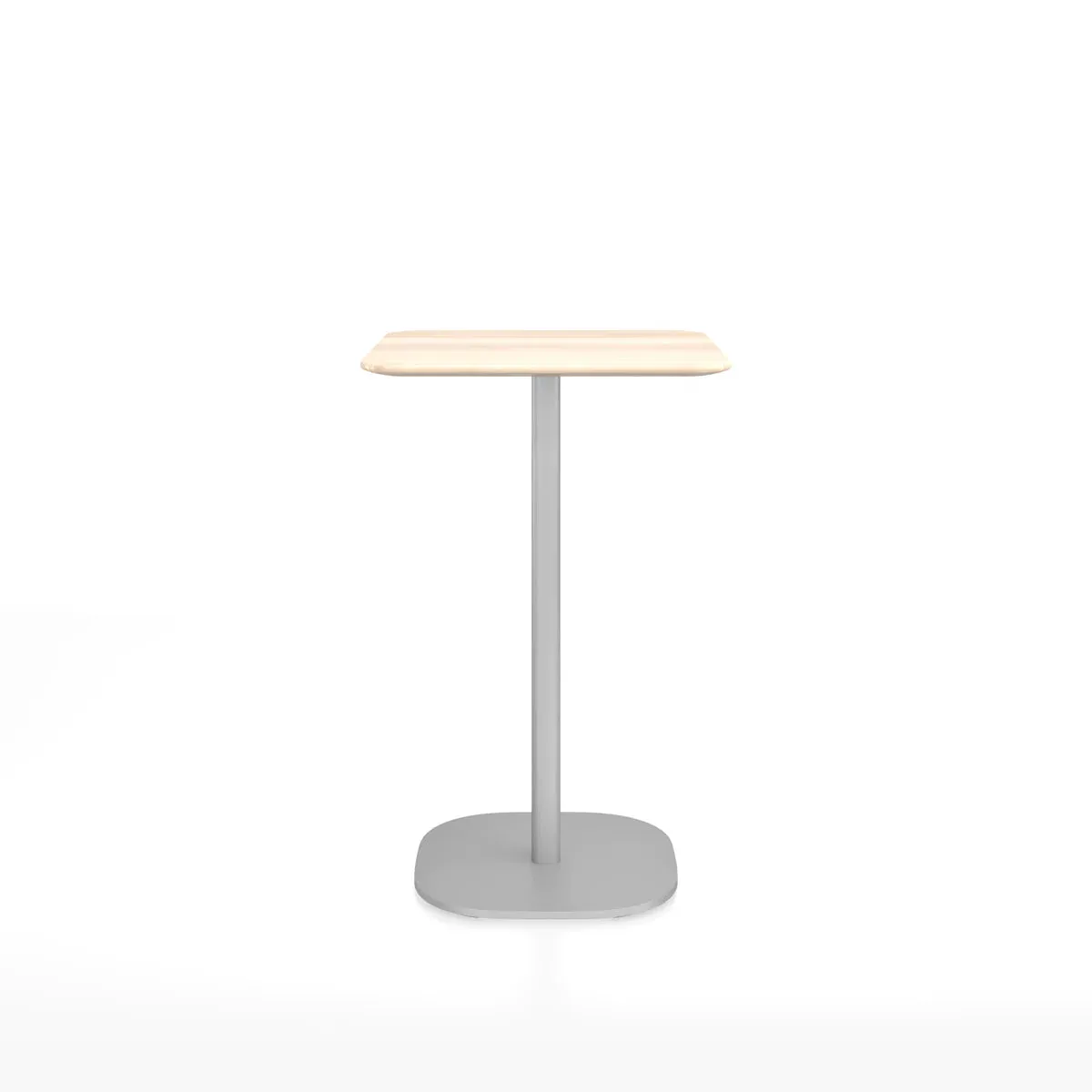 Emeco 2 Inch Flat Base Counter Height Table - Rectangular Top