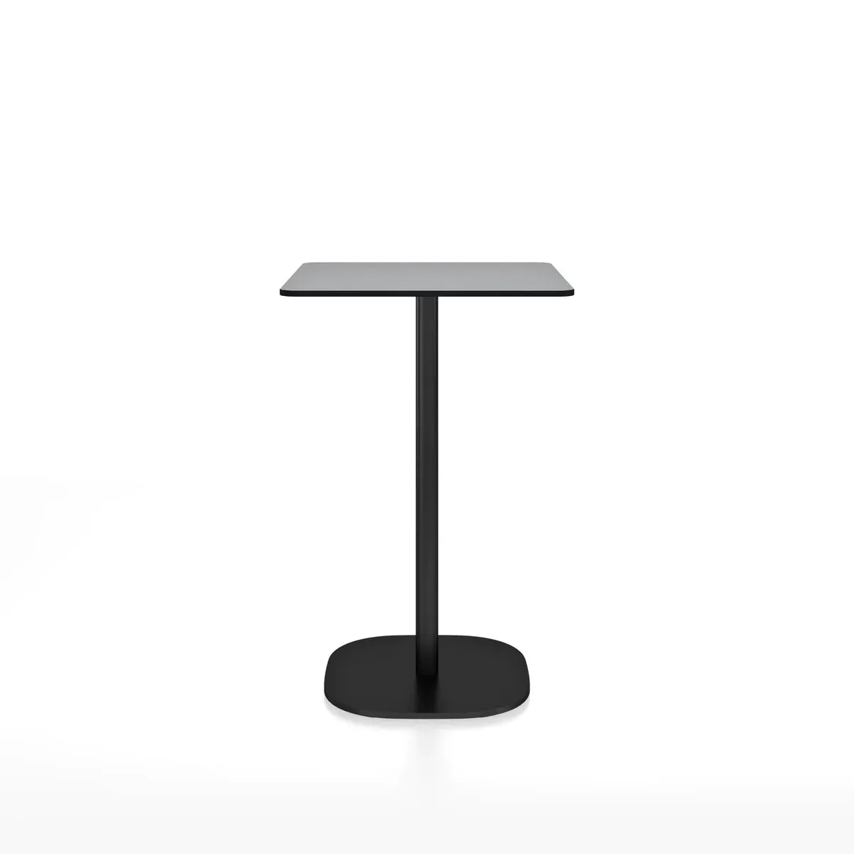 Emeco 2 Inch Flat Base Counter Height Table - Rectangular Top