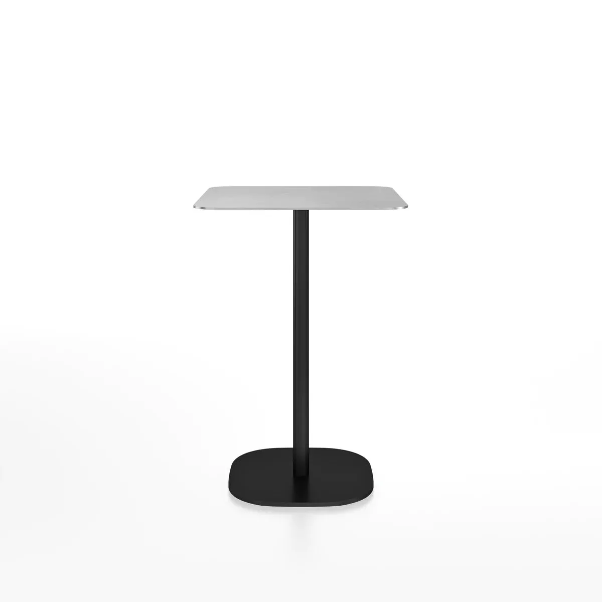Emeco 2 Inch Flat Base Counter Height Table - Rectangular Top