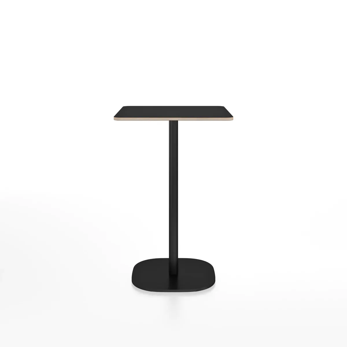 Emeco 2 Inch Flat Base Counter Height Table - Rectangular Top