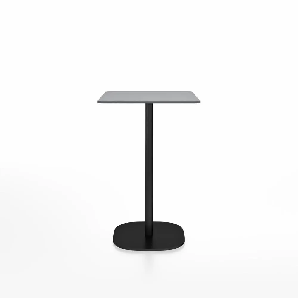 Emeco 2 Inch Flat Base Counter Height Table - Square Top