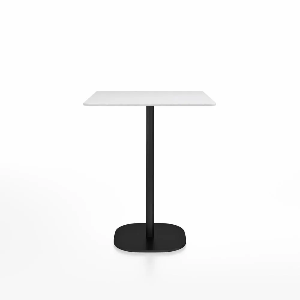 Emeco 2 Inch Flat Base Counter Height Table - Square Top