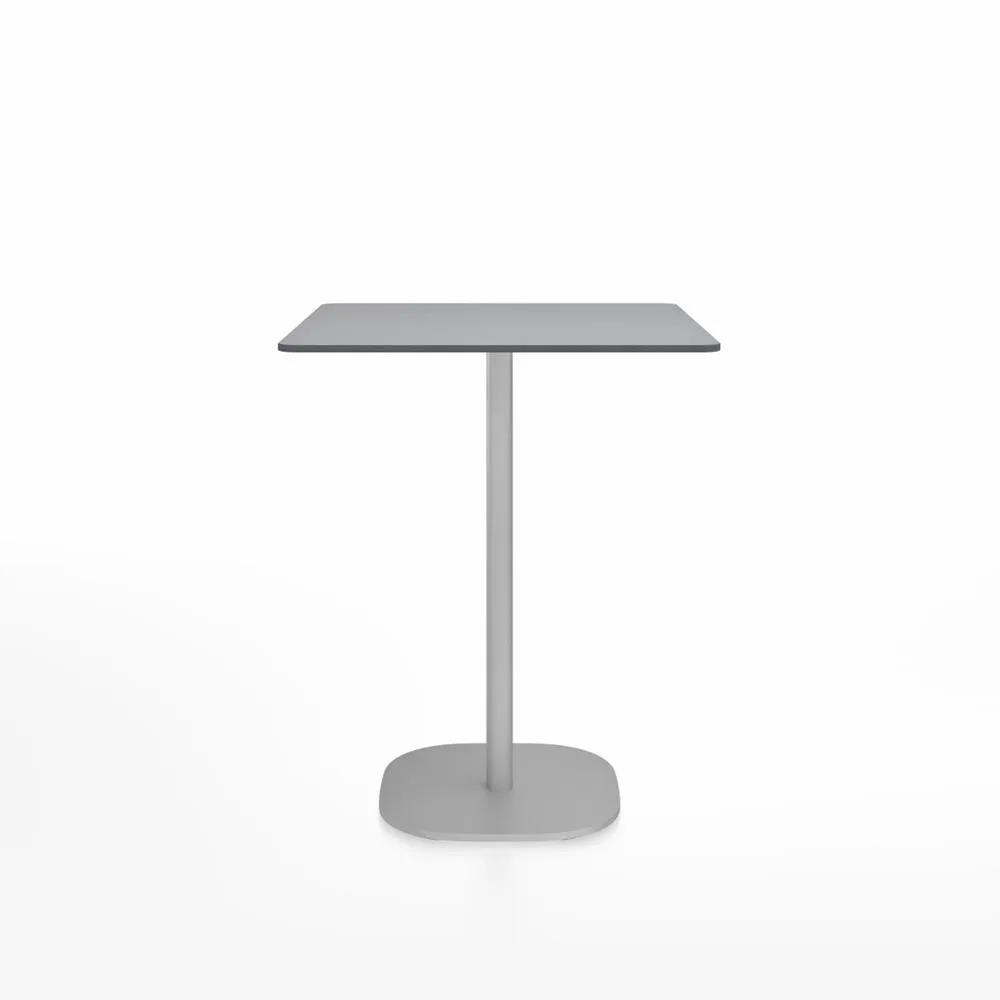 Emeco 2 Inch Flat Base Counter Height Table - Square Top