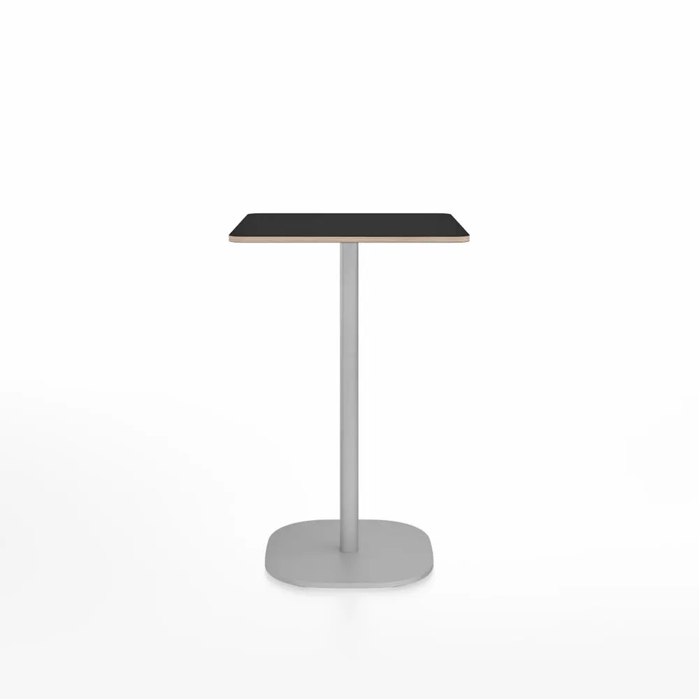 Emeco 2 Inch Flat Base Counter Height Table - Square Top
