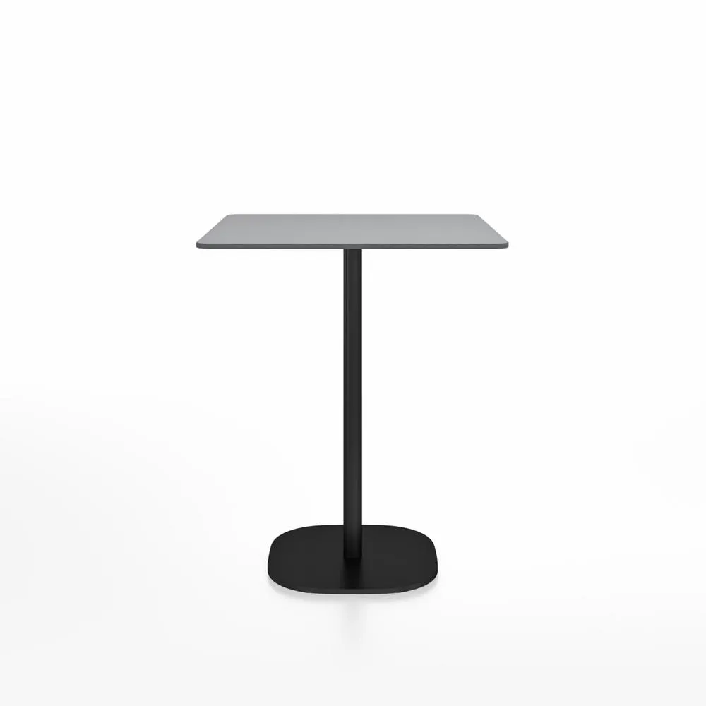 Emeco 2 Inch Flat Base Counter Height Table - Square Top